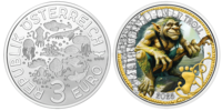 3 Euro Troll Österreich 