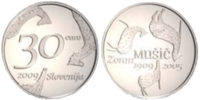 30 Euro Mušič  2009