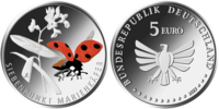 5 Euro Marienkäfer  2023