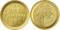 50 Euro Münzprägung  2015