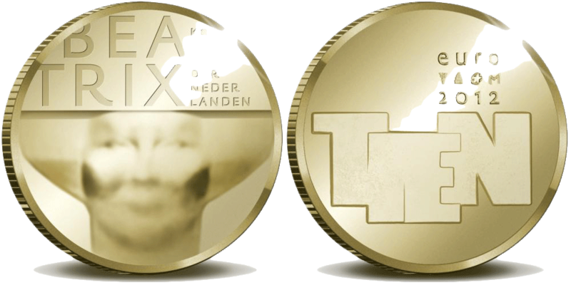 10 Euro Bildhauerkunst Niederlande 