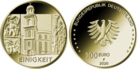100 Euro Einigkeit Deutschland 2020