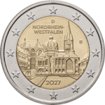2 Euro Aachener Dom Deutschland 