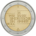 2 Euro Einheit Deutschland 