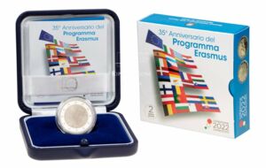 2 Euro Erasmus - Italien 2022 - Muenzen.eu