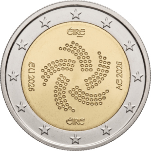 2 Euro EU-Ratspräsidentschaft Irland 2026