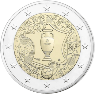 2 Euro Fußball-Europameisterschaft Frankreich 2016