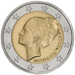 2 Euro Grace Kelly Monaco 