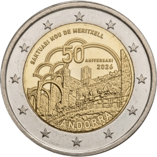 2 Euro Meritxell Andorra 2026