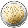 2 Euro Osterweiterung Finnland 2004