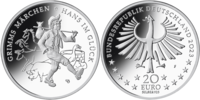 20 Euro Hans Glück Deutschland 2023