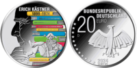 20 Euro Kästner Deutschland 2024