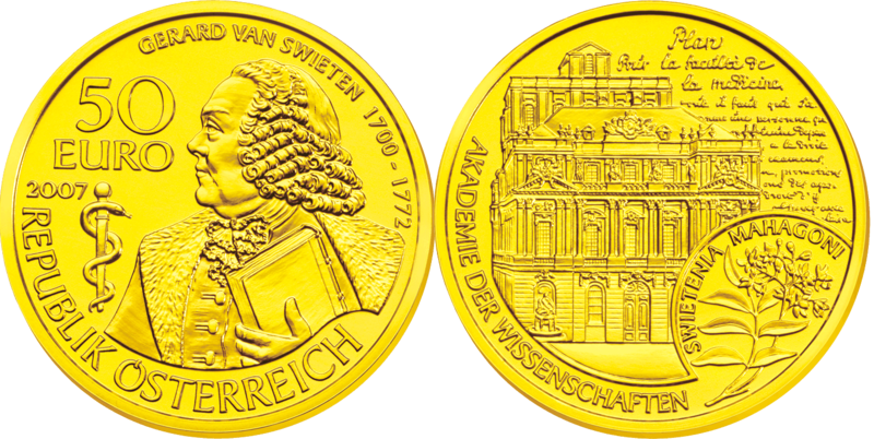 50 Euro Swieten Österreich 