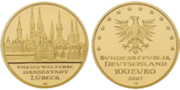 100 Euro Lübeck Deutschland 2007