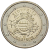 2 Euro Bargeld Slowenien 2012