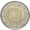 2 Euro Europaflagge Lettland Lettland 2015