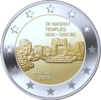 2 Euro Ta-Hagrat-Tempel Malta 2019