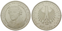 10 Euro Friedrich Deutschland 2012