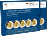2 Euro Adenauer Blister