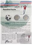 2 Euro Fussball-EM 1976 Coincard