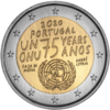 2 Euro Vereinte Nationen Portugal 2020