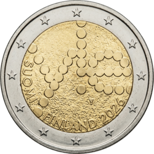 2 Euro Yle Finnland 2026