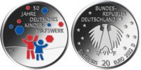 20 Euro Kinderhilfswerk Deutschland 2022
