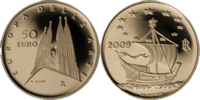 50 Euro Gaudí  2009