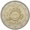 2 Euro Bargeld Malta 2012
