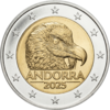 2 Euro Bartgeier Andorra 2025