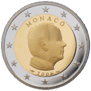2 Euro Monaco Albert