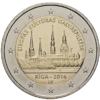 2 Euro Riga Lettland 2014