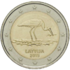 2 Euro Storch Lettland 2015