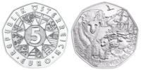5 Euro Arktis  2014