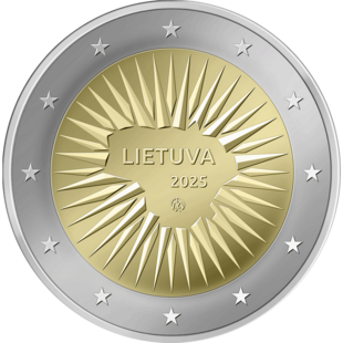2 Euro Verteidigung Litauen 2025
