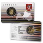 2 Euro Vidzeme Coincard