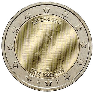 2 Euro WWU Luxemburg 2009