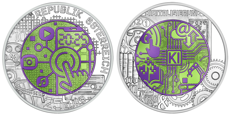 25 Euro Digitalisierung Österreich 