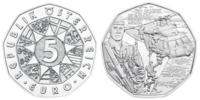 5 Euro Bundesheer  2015