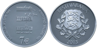 7 Euro Valgre  2013