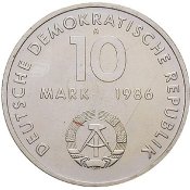 10 Mark Gedenkmünzen DDR