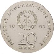 20 Mark Gedenkmünzen DDR