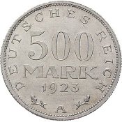 Umlaufmünzen Weimarer Republik